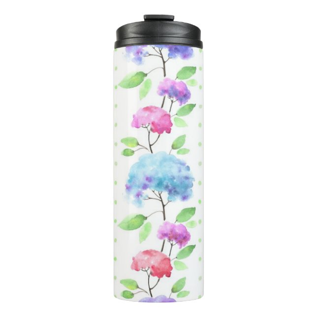 Bouteilles Isothermes Frontière sans couture verticale de motif (Devant)