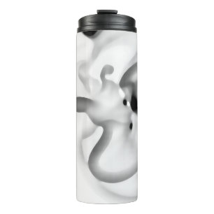 Bouteilles Isothermes Frozen : gris Abstrait, blanc et noir