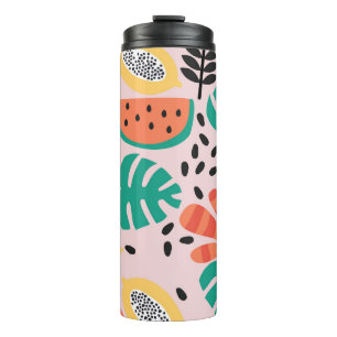 Bouteilles Isothermes Fruit Design : Design Motif Vintage.