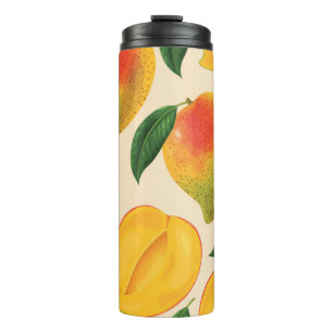 Bouteilles Isothermes Fruit Mango Motif sans joint