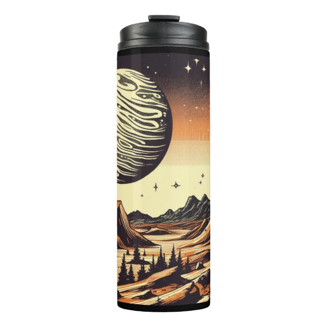 Bouteilles Isothermes FSF Mars Paysage Coupe de bois 1 (Devant)