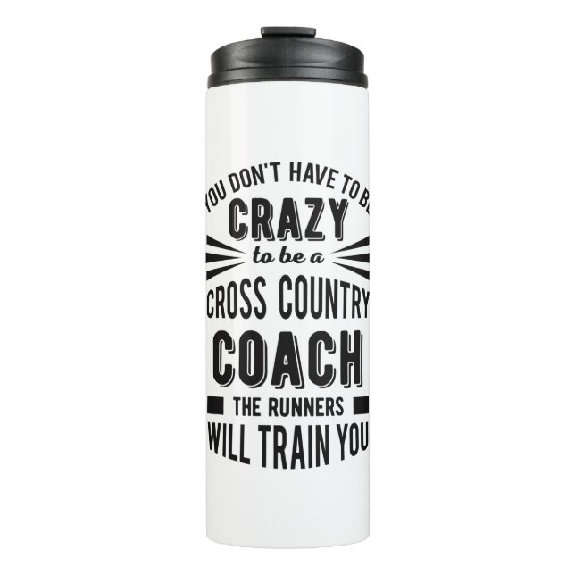 Bouteilles Isothermes Funky Cross Country Coach Crazy (Devant)