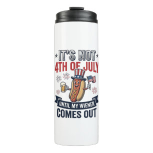 Bouteilles Isothermes Funny 4th Of July Hot Dog Vintage Patriotic Shirt_