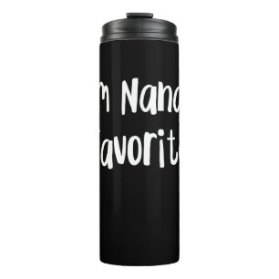 Bouteilles Isothermes Funny Grandson Je suis le favori de Nana