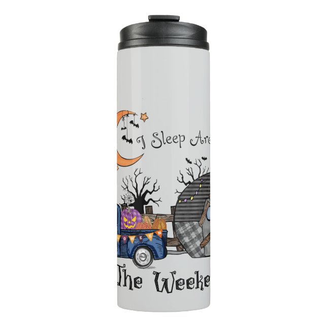 Bouteilles Isothermes Funny Halloween Camping (Devant)