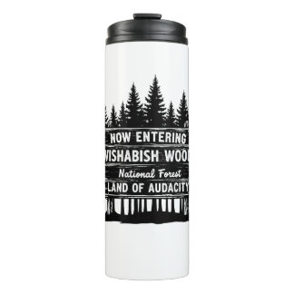 Bouteilles Isothermes Funny Now Entering I Wishabish Woods Forest Audaci