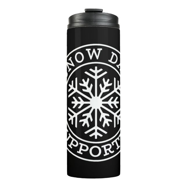 Bouteilles Isothermes Funny Snow Day Supporter Enseignant Étudiant Winte (Devant)