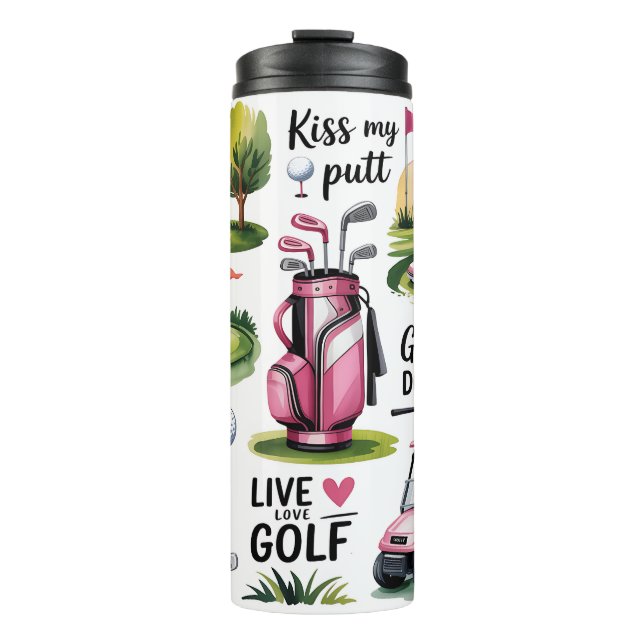 Bouteilles Isothermes Funny Women's Golf (Devant)