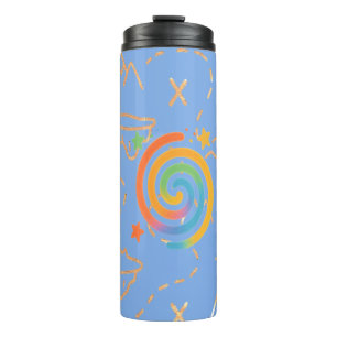 Bouteilles Isothermes Galaxie spirale arc-en-ciel