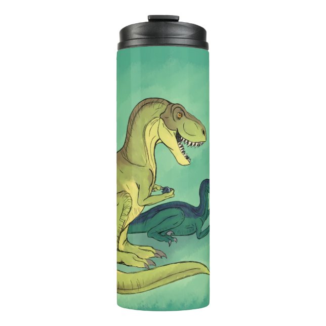 Bouteilles Isothermes Gamer-Saurus (Devant)