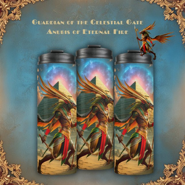 Bouteilles Isothermes Gardien de la Porte Céleste – Anubis (Créateur téléchargé)