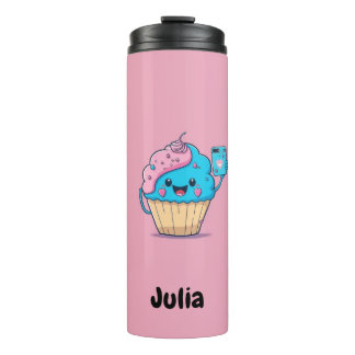 Bouteilles Isothermes Garrafa Personalizada cupcake (Julia)