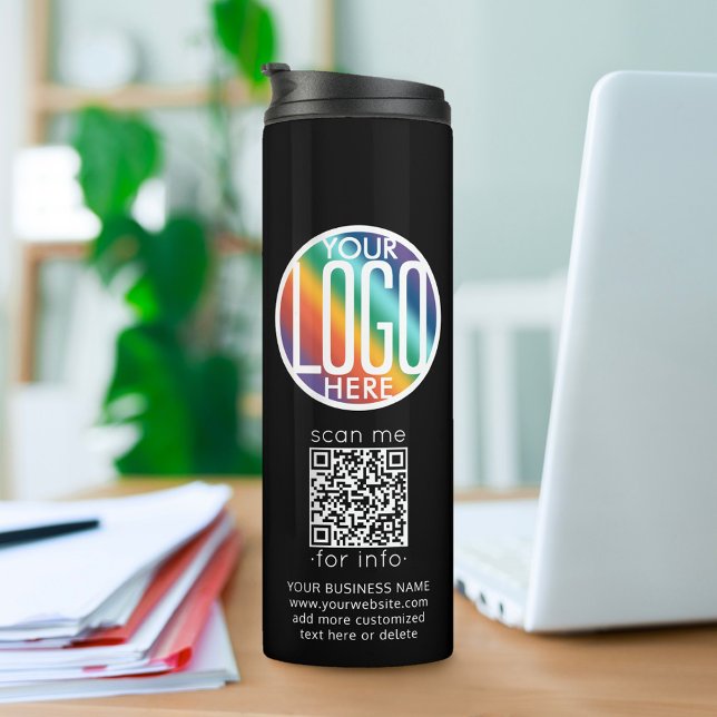 Bouteilles Isothermes Générateur de code QR Logo d'entreprise promotionn (Créateur téléchargé)