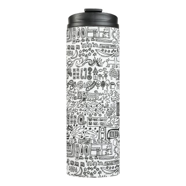 Bouteilles Isothermes geo design (Devant)