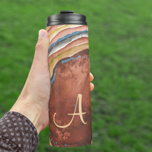 Bouteilles Isothermes Géode d'âge or bleu cuivre Ajouter votre première