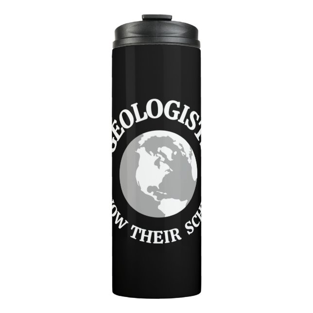 Bouteilles Isothermes Géologue Connaît Leur Schiste (Devant)