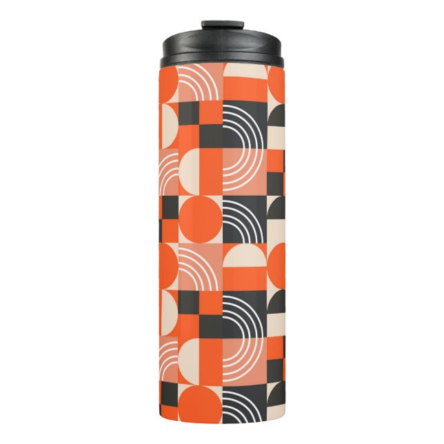 Bouteilles Isothermes Geometric pattern in bright color blocks.  (Devant)