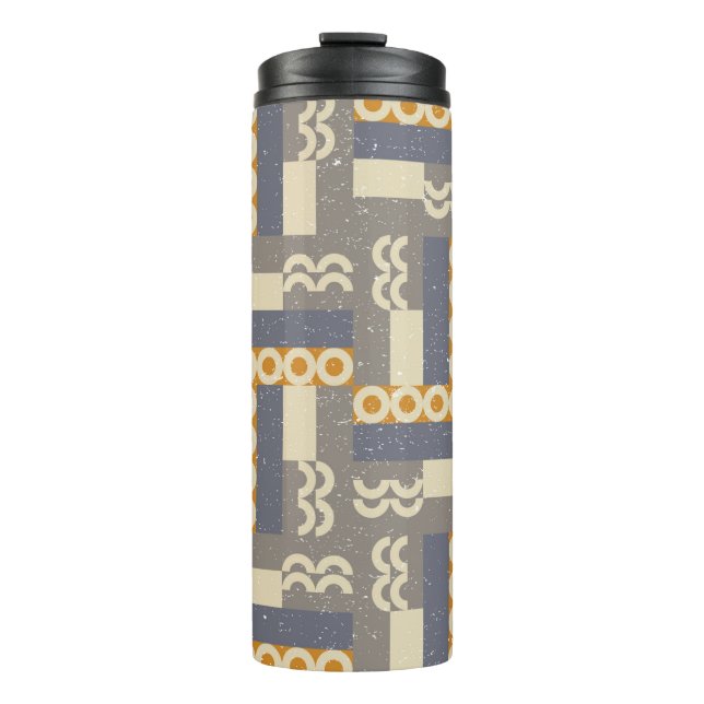 Bouteilles Isothermes Geometric seamless pattern in retro style . Modern (Devant)