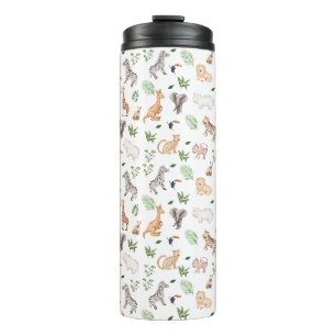 Bouteilles Isothermes gibier Animal With Jungle Tree