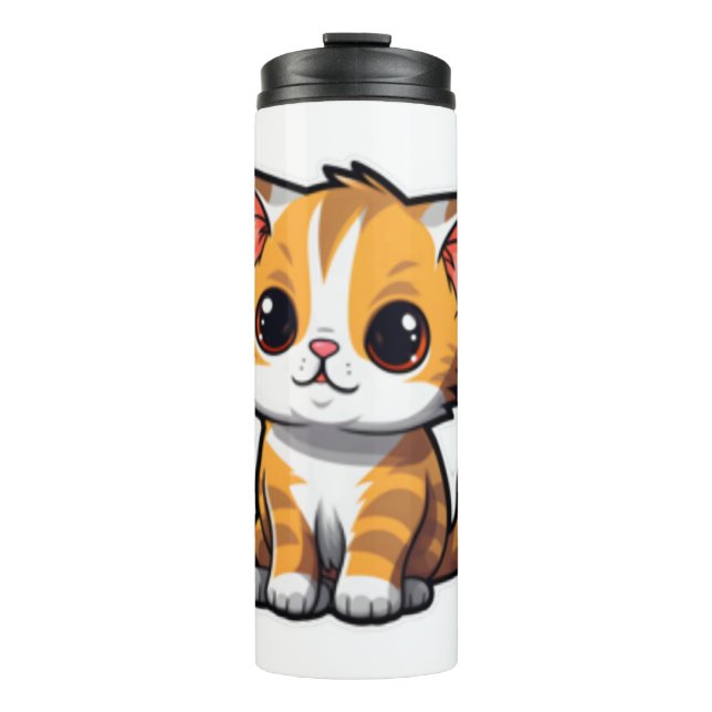 Bouteilles Isothermes Ginger Munchkin Delight Whimsical Feline Art Class (Devant)
