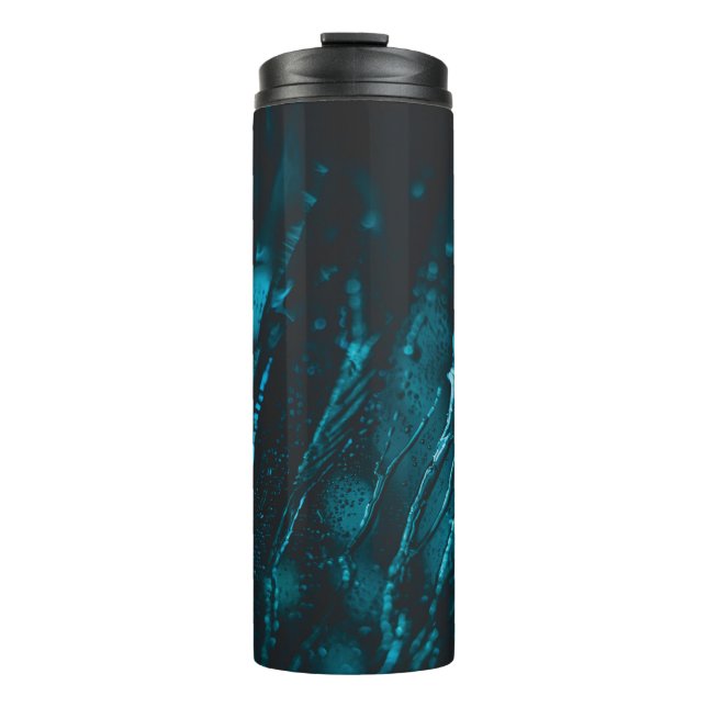 BOUTEILLES ISOTHERMES GLACE D'EAU SUR VERRE (Devant)