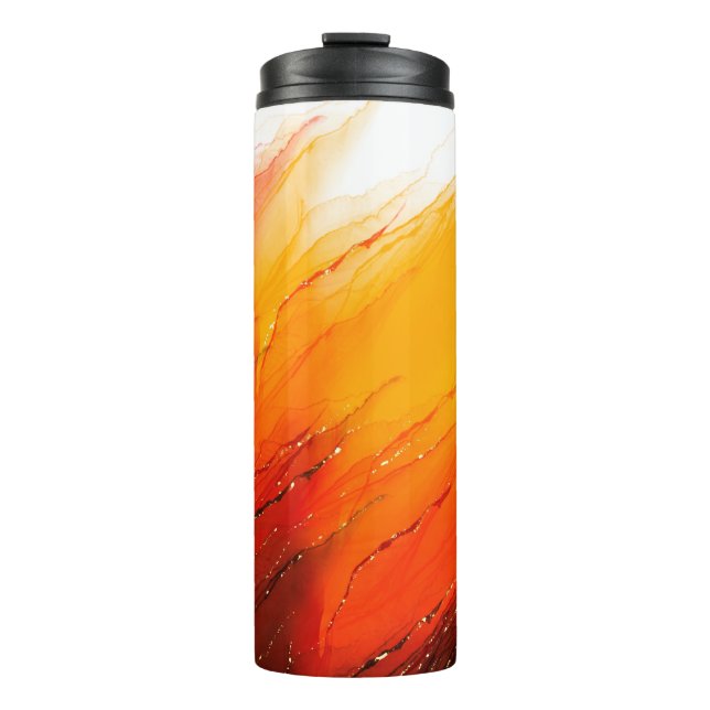 Bouteilles Isothermes Glitterie Conception de tondeuse à encre d'alcool (Devant)