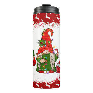 Bouteilles Isothermes Gnome Christmas Thermal Tumbler