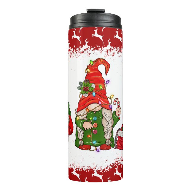 Bouteilles Isothermes Gnome Christmas Thermal Tumbler (Devant)