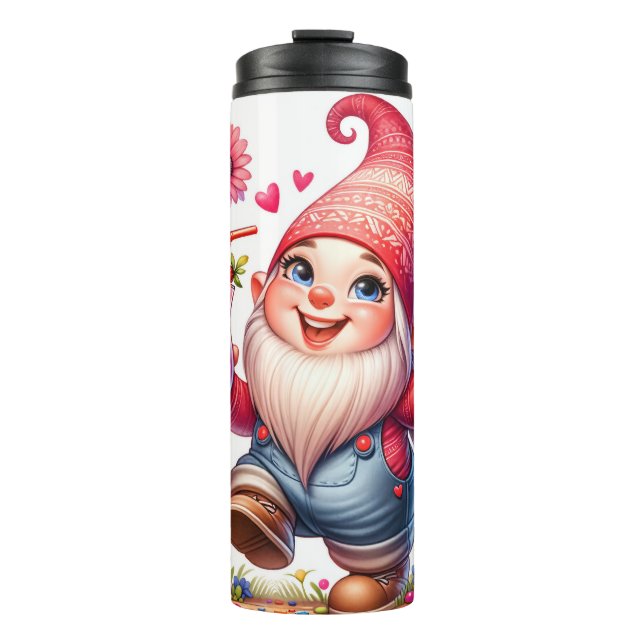 Bouteilles Isothermes Gnome - Paruline thermique (Devant)