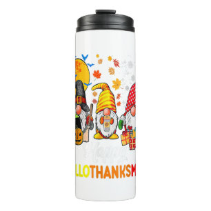 Bouteilles Isothermes Gnomes Halloween Thanksgiving Christmas Happy Hall