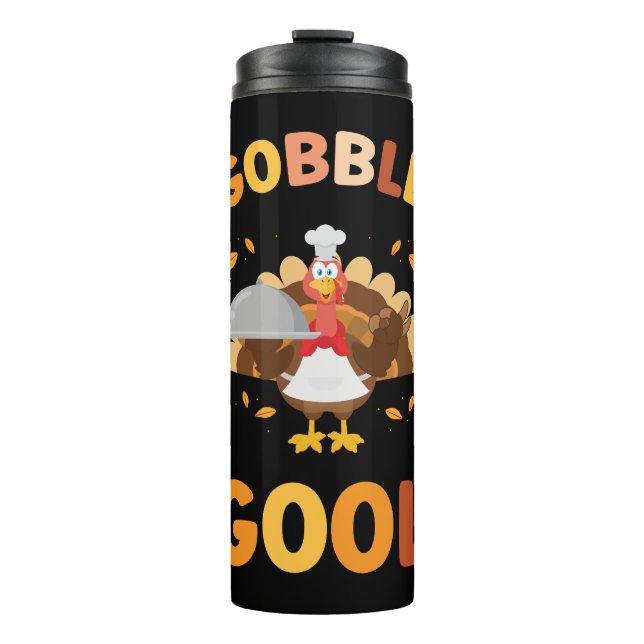 Bouteilles Isothermes Gobblegol Turquie Thanksgiving (Devant)