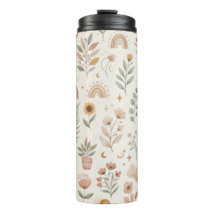 Bouteilles Isothermes Gobelet arc-en-ciel bohème Terre cuite Mug de voya
