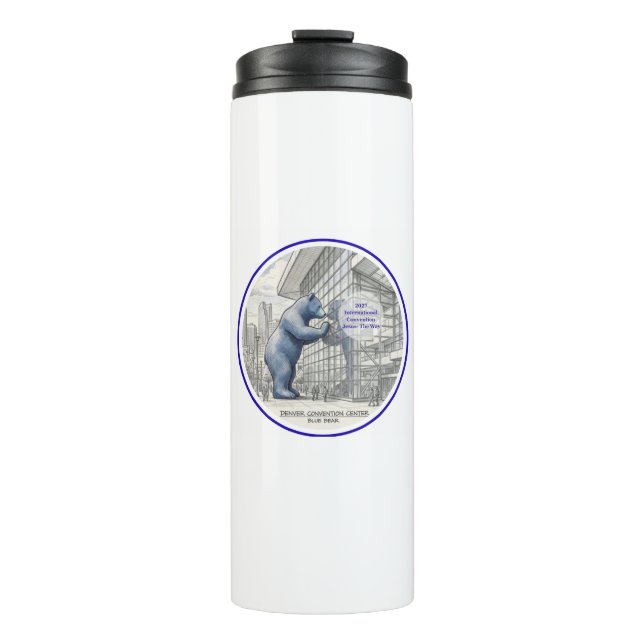 Bouteilles Isothermes Gobelet Blue Bear (Devant)