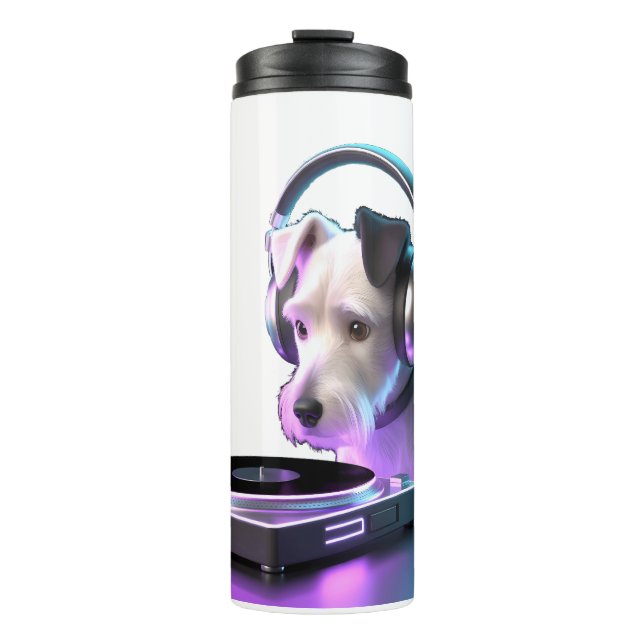 Bouteilles Isothermes Gobelet Neon DJ Dog (Devant)
