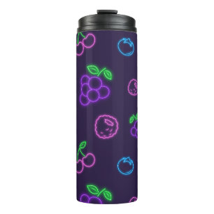 Bouteilles Isothermes Gobelet Thermique à Motif Néon de Baies