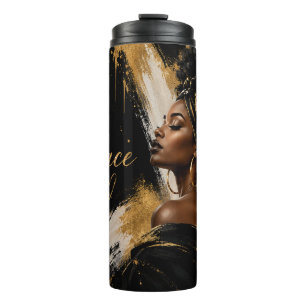 Bouteilles Isothermes Gobelet Thermique Afrocentrique de Luxe pour Café
