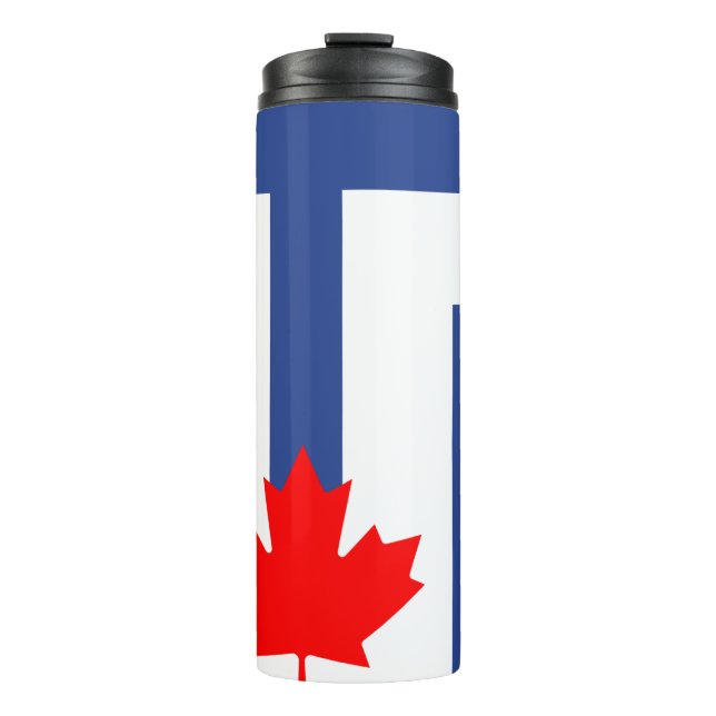 Bouteilles Isothermes Gobelet thermique avec drapeau de Toronto, Canada (Devant)