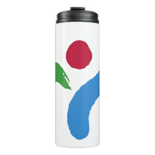 Bouteilles Isothermes Gobelet thermique avec le drapeau de Séoul, Corée 