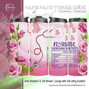 Bouteilles Isothermes Gobelet Thermique Étiquette Nutritionnelle Infirmi