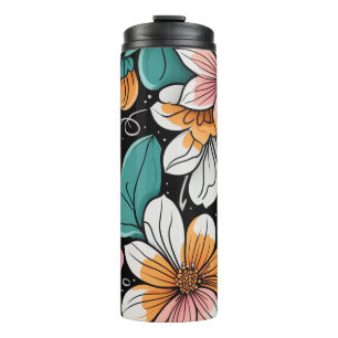 Bouteilles Isothermes Gobelet Thermique Fleur