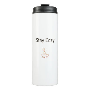 Bouteilles Isothermes Gobelet Thermique Stay Cozy Déco Café Minimalist