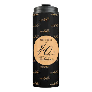 Bouteilles Isothermes Gold 40 et fabuleux tourbillon thermique d'anniver