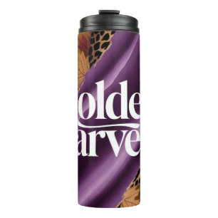 Bouteilles Isothermes Golden Harvest Luxe Purple Silk Conception Automne