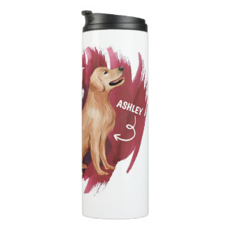 Bouteilles Isothermes Golden retriever Cadeau mignon pour papa chien mam