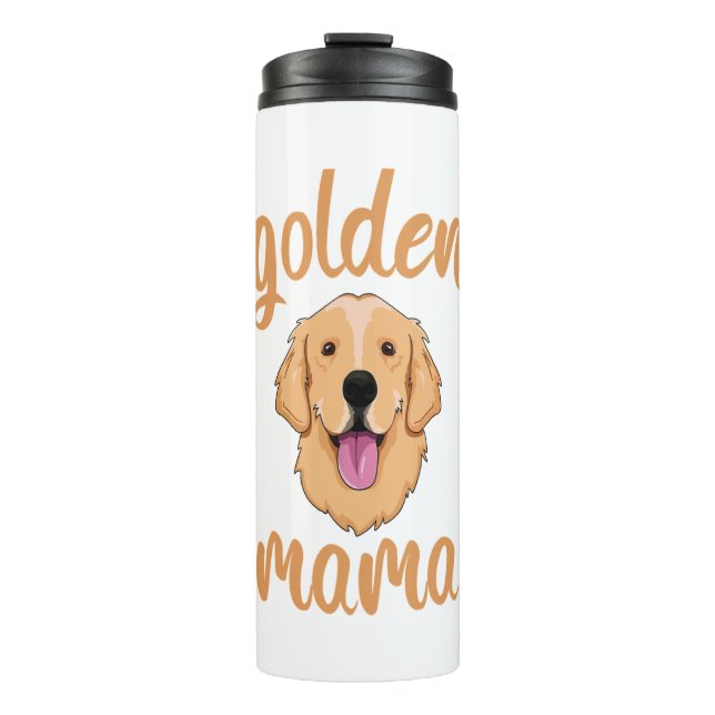 Bouteilles Isothermes Golden Retriever Maman (Devant)