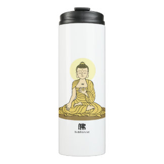 Bouteilles Isothermes Golden Serenity Bouddha Tumbler