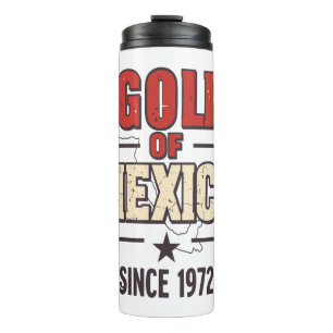 Bouteilles Isothermes Golf de Mexico avec Vintage