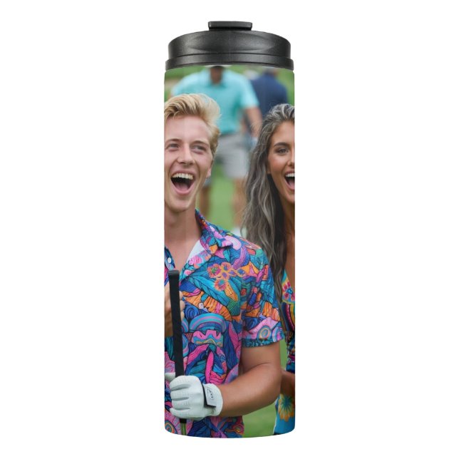 Bouteilles Isothermes Golf Photo Customize Personalize (Devant)