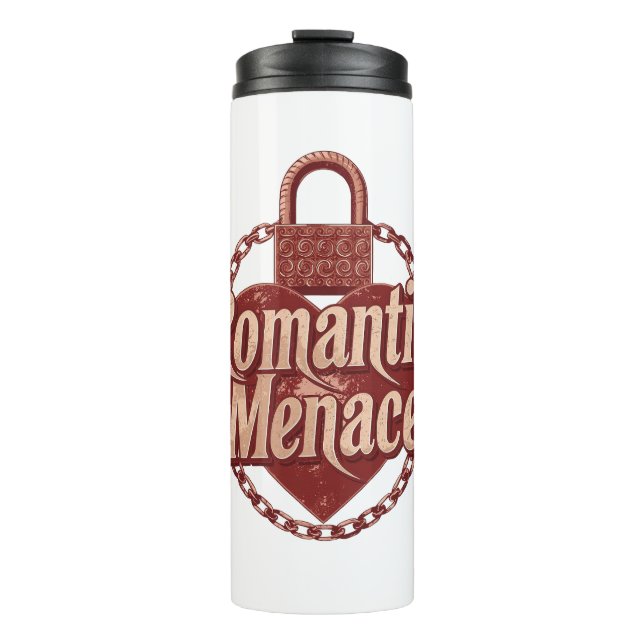 Bouteilles Isothermes Gothic Romance Anti-Valentine Saying (Devant)