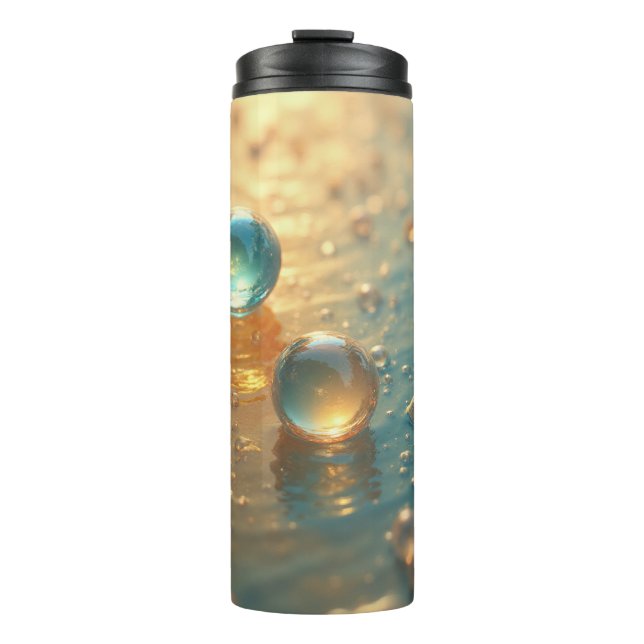 Bouteilles Isothermes Gouttelettes solitaires (Devant)